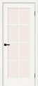 Межкомнатная дверь Прима-11.1 White Wood стекло Magic Fog