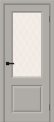 Межкомнатная дверь Скинни-13 Greyny остекленная №2