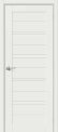 Межкомнатная дверь Браво-28 White Matt стекло Magic Fog