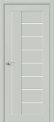Межкомнатная дверь Браво-29 Grey Matt стекло Magic Fog