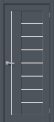 Межкомнатная дверь Браво-29 Stormy Matt остекленная