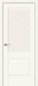 Межкомнатная дверь Прима-3 Alaska стекло White Сrystal
