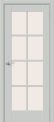 Межкомнатная дверь Прима-11.1 Grey Matt стекло Magic Fog