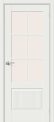 Межкомнатная дверь Прима-13.Ф7.0.1 White Matt стекло Magic Fog