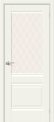 Межкомнатная дверь Прима-3 White Mix стекло White Сrystal