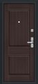 Входная дверь Нео Муар антрацит/Wenge Veralinga №1