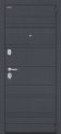 Входная дверь Сканди П-37 (Graphite Wood)/Cappuccino Softwood