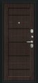 Входная дверь Борн Букле черное/Wenge Veralinga №1