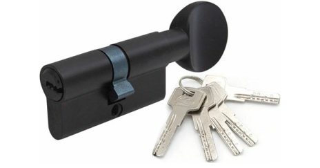 Изображение Механизм цилиндровый Vаntage ключ-вертушка (перфо) ZC60 черный