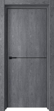 Изображение Межкомнатная дверь Loft-1 ольха серая