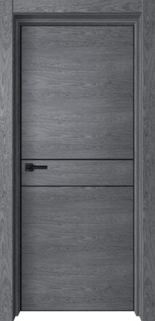 Изображение Межкомнатная дверь Loft-2 ольха серая