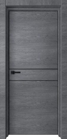 Изображение Межкомнатная дверь Loft-2 ольха серая