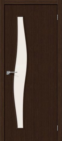 Изображение Межкомнатная дверь Мастер-8 3D Wenge остекленная