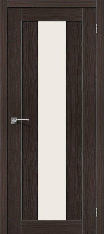 Изображение Межкомнатная дверь Порта-25 alu Wenge Veralinga стекло Magic Fog