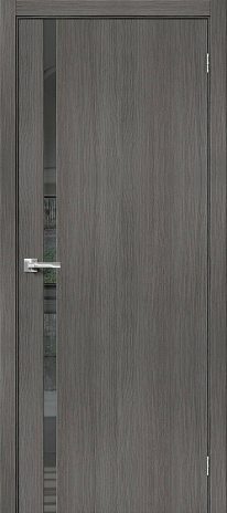 Изображение Межкомнатная дверь Браво-1.55 Grey Veralinga стекло Mirox Grey