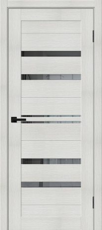 Изображение Межкомнатная дверь Браво-30 Bianco Veralinga стекло Mirox Grey