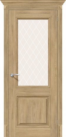 Изображение Межкомнатная дверь Классико-33 Organic Oak стекло White Crystal