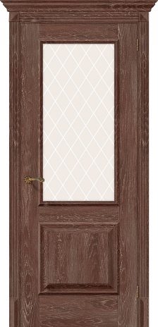 Изображение Межкомнатная дверь Классико-13 Chalet Grande стекло White Crystal