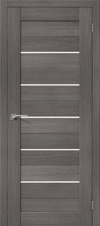 Изображение Межкомнатная дверь Порта-22 Grey Veralinga/Magic Fog остекленная
