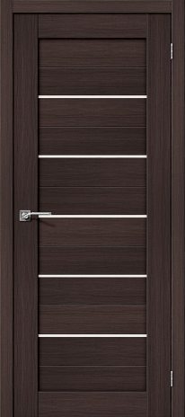 Изображение Межкомнатная дверь Порта-22 Wenge Veralinga/Magic Fog остекленная