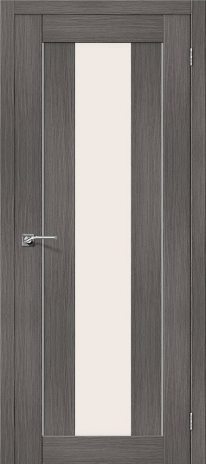 Изображение Межкомнатная дверь Порта-25 alu Grey Veralinga стекло Magic Fog