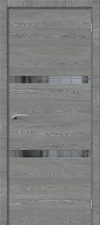Изображение Межкомнатная дверь Порта-55 4AF West Skyline стекло Mirox Grey