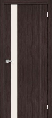 Изображение Межкомнатная дверь Порта-11 Wenge Veralinga стекло Magic Fog
