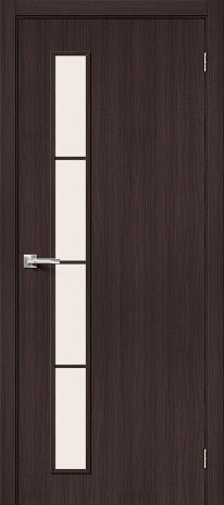 Изображение Межкомнатная дверь Тренд-4 Wenge Veralinga стекло Magic Fog