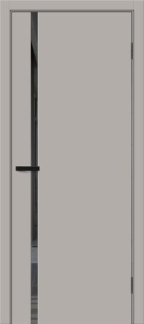 Изображение Межкомнатная дверь Браво-0.40 П Grey Silk остекленная