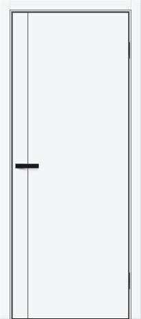 Изображение Межкомнатная дверь Браво-0.10.А White Silk
