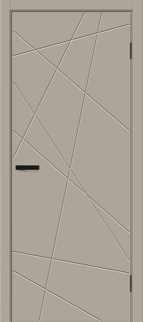 Изображение Межкомнатная дверь Граффити-5.Д.П Clay Silk