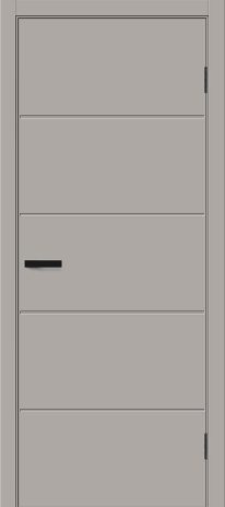 Изображение Межкомнатная дверь Граффити-1.Д Grey Pro