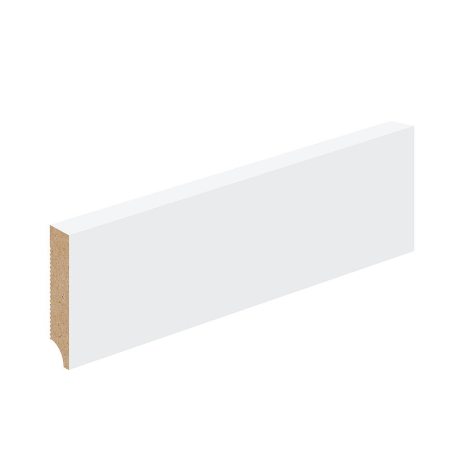 Изображение ПЭТ Браво Плинтус S-70.16 White Silk