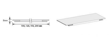 Изображение Добор Т 2070*150*8 Light Sonoma