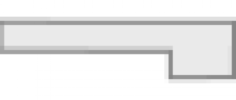 Изображение Наличник боковой 2105*82*22 (универс.) Graphite Pro/Super White