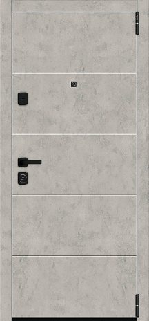 Изображение Входная дверь Porta M 4.4 Grey Art/Snow Art