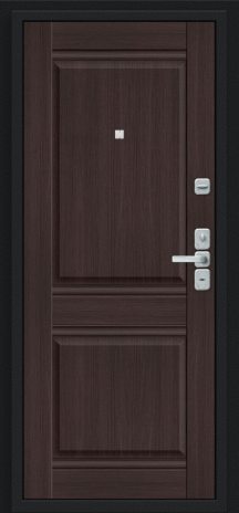 Изображение Входная дверь Нео Букле черное/Wenge Veralinga