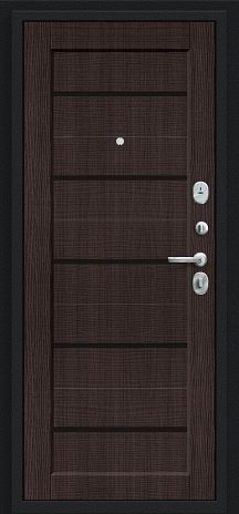 Изображение Входная дверь Борн Букле черное/Wenge Veralinga