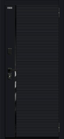 Изображение Входная дверь Лайнер/SBlack Black Shell/White Silk