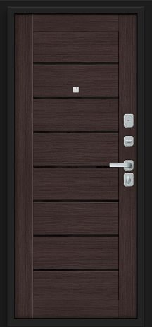 Изображение Входная дверь Прайм/BChrome Almon/Wenge Melinga