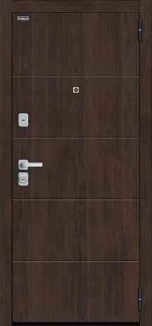 Изображение Входная дверь Прайм/BChrome Almon/Wenge Melinga