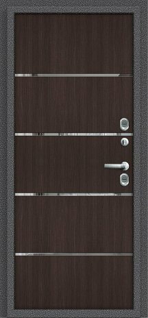 Изображение Входная дверь Термо 204 Антик Серебро/Wenge Veralinga