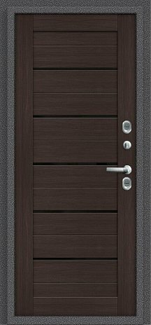 Изображение Входная дверь Термо 222 Антик Серебро/Wenge Veralinga