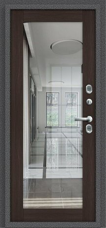 Изображение Входная дверь Термо 220 Антик Серебро/Wenge Veralinga
